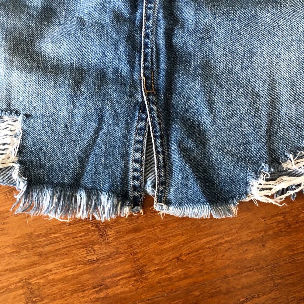 REWASH Denim MiniSkirt size 7 / 28 - Picture 3 of 4